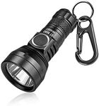 LUMINTOP GT Nano Keychain Torch 450 Lumens Rechargeable Mini Flashlight 300 Meters Beam Distance Compact Flashlight Everyday Carry Flashlights with Single 10180 Li-ion Battery