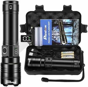 Rechargeable Flashlights 1000000 High Lumens Long Range 3280 FT, Super Bright USB C LED Flashlight Long Lasting 15 Hours, Powerful Multifunctional Strong Flash Lights, for Emergency Security Camping