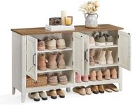 VASAGLE Shoe Cabinet, 3-Tier Shoe S