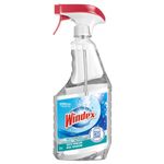 Windex Multisurface Cleaner with Vinegar, Perfect for Glass and Windows, Bottles Made from 100% Recycled Plastic, 765mL