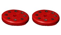 Glield A Pair Slide Pucks, Can Come Out Flames CBHK02 (red)