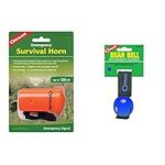 Coghlan's Emergency Survival Horn & Bear Bell with Magnetic Silencer, Blue