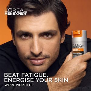 L'Oréal Men Expert Hydra Energetic Moisturiser – Anti-Fatigue, Vitamin C, 50ml