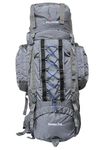 INLANDER 70+5 L Grey Travel Bag for Hiking Trekking Daypack Rucksack with Rain Cover …