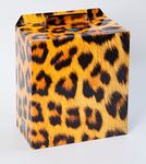 Leopard print Disposable Sanitary Bins - 1 Pack of Brilliant Bins: Award Winning, Low Cost, No Contracts