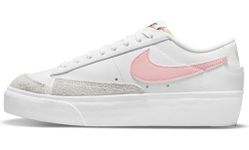 Nike Womens W Blazer Low Running Platform-White/Pink Glaze-Summit White-Black-Dj0292-103-5Uk, 5 UK, Multicolor