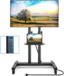 Rfiver Upgraded Mobile TV Stand wit