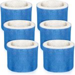 Keycci 6 Pack of Premium Humidifier Filters Replacement for HAC-504, HAC-504AW, HCM 350 Compatible with Honeywell Humidifier Filter A, HAC-504AW, HAC504V1 and Other Cool Mist Models, Blue