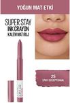 Maybelline lipstick Superstay Matte