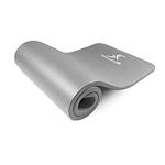 ProsourceFit Extra Thick Yoga and Pilates Mat ½” (13mm) or 1" (25mm), 71-inch Long High Density Exercise Mat with Comfort Foam and Carrying Strap, Purple