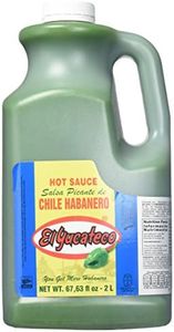 EL YUCATECO Green Habanero Hot Sauce 68 oz (Half Gallon) – Authentic Mexican Hot Sauce for Bold Flavor | Restaurant Size, Premium Habanero Pepper Sauce for Cooking, Marinades & Foodservice