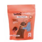 WoofTreats||100% Meat Dog Treats - Gently Air Dried, High-Protein, Grain-Free, Single Ingredient Meat Treats for Dogs, Ideal for All Breeds (150 Grams)