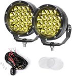 EXZEIT 5 Inch Amber Led Driving Lig