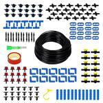 Cinagro Plants Drip Irrigation Kit (20 Plants Kit) Watering Kit for Home Garden, Farming & Agriculture Purposes