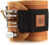 Texas Canvas Wares Magnetic Wristband Handcrafted of Premium Canvas to Hold Screws, Nails, DIY Unique Gift For The Man Who Has Everything