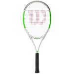 Wilson Blade Feel Team 103 Tennis Racket, for Youth and Recreational Players, Aluminium/fibreglass, Green/Grey/White, WR054810U3