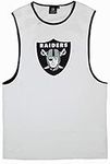 Oakland Raiders NFL Longline Vest (M) White