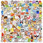 Piedad 300Pcs Animal Stickers, Vinyl Cute Animal Stickers for Kids Adults Girls Teens, Waterproof Aesthetic Stickers for Water Bottles Skateboard Laptop, 300 Mixed Kawaii Stickers Pack