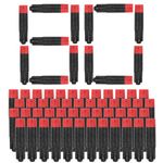 EKIND Foam Darts Refill Pack Compatible for Nerf Ultra AccuStrike Darts Series Blaster (Black, Pack of 80)