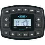 JENSEN 4" JMS4RTL Waterproof Bluetooth AM/FM/WB/USB Stereo - Black