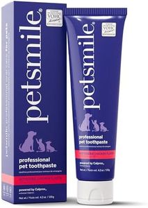 Petsmile Professional Pet Toothpaste - Cat & Dog Toothpaste for Plaque, Tartar, & Bad Breath - VOHC Accepted Non Enzymatic Dental Care for Cat & Dog Teeth Cleaning (Rotisserie Chicken, 4.2 Oz)