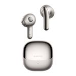 XIAOMI Buds 5 Wireless Earbuds, Workout Earbuds Hi-Res Lossless Audio Hybrid ANC Noise Cancellation 11mm Dual-Magnetic Driver 6.5h Playback with ANC 38-Hour Battery Life Bluetooth 5.4 – Titan Gray