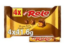 Rolo Milk Chocolate and Caramel, 4 x 41.6g