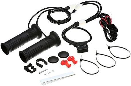 Kijima 304-8203 Motorcycle Parts Grip Heater GH08 4.7 inches (120 mm) Push Switch 304-8203 for Standard Handle 0.9 inches (22.2 mm)