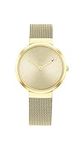 Tommy Hilfiger Analogue Quartz Watch for women with Gold colored Stainless Steel mesh bracelet - 1782487