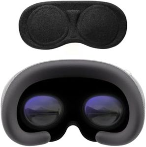 SARLAR 2 Pack Lens Protector Cover Accessories Compatible with Apple Vision Pro, Oculus Meta Quest 3/Quest 2/Quest, Rift S and Vive Index, Protects VR Lenses from Sunlight, Scratches and Dust
