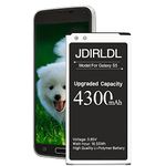 4300mah Galaxy S5 Battery [ 2024 New Version ] JDIRLDL S5 Active Battery Replacement for Samsung Galaxy S5 I9600 G900R4 AT&T G900A G900F G900H G900P G900V G900T S5 Battery