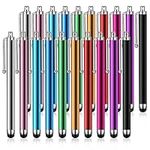 Demachytec 20Pcs Capacitive Stylus Pens, Universal Touch Screen Pen for All Mobile Phones, Apple iPad, iPad Pro, iPad Air, iPad Mini, Samsung Galaxy, iPhone and Tablet