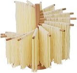 Collapsible Pasta Drying Rack Woode