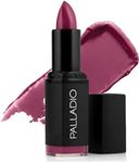 Palladio Herbal Matte Lipstick, Creamy and Full Coverage Long Lasting Matte Lipstick, Magnificent Magenta