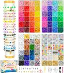 Dowsabel 15000 Pcs Clay Beads Brace