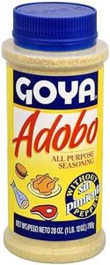 Adobo All Purpose Seasoning without Pepper by Goya, Poultry, Seafood, Meat, and Vegetable Seasoning, Fat Free and Calorie Free Latin Spice Blend, Mexican Seasoning, 28oz. Bottle