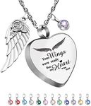 Dletay Heart Urn Necklace for Ashes