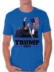 Awkward Styles Trump Shirt Donald Trump T Shirt Men Trump Republican Gifts, Trump Fight 2024, XX-Large