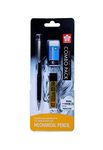 SAKURA Cushioning Point Mechanical Pencil Starter Set With Lead Refill And Foam Eraser, (Hb, 0.9), Ink black