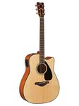 Yamaha FGX800C Acoustic-Electric Guitar - Natural