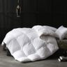 Razzai MammaYo Duvet 500 GSM Winter Comforter Premium Collection Quilted Comforter (92" x 106" Inches/233cm x 269cm) - King Size Comforter|White| Microfiber| lightweight