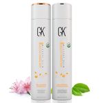 GK Hair Global Keratin Balancing Shampoo And Conditioner 300ml For Oily Hair For Women Hair Restores Scalp pH Level - Sulfate And Paraben Free