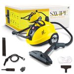 Nexlev SWIPE Steam Cleaner | 3.5 Bar Strong Steam|Multipurpose Steam Cleaner for Car, Kitchen, Bathroom, Floor, Window, Glass, Upholstery| 8 Accessories Kit|Safety Lock| Large 700ML Water Tank | SC-03