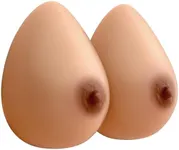 Feminique Silicone Breast Forms | Prosthetic Breast for Transgender, Mastectomy, Crossdressers| Fake Boobs, Fake Breasts - Pair (D Cup (1200g) Pair, Hazel)