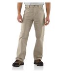 Carhartt Men's Canvas Work Dungaree B151, Tan, 34W x 32L