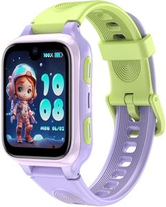 LAGENIO K9 Smart Watch for Kids with GPS Tracker, AI Voice & Video Call,1.78" AMOLED, 4G Smartwatch with SOS, Parental Controls, School Mode, IP68 Waterproof Kids Smartwatch for Teens Ages 6 and Up