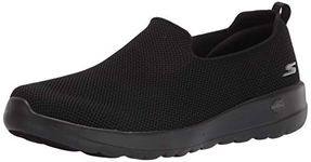 Skechers Women's Go Walk Joy-Sensational Day Sneaker, Black, 8 Wide