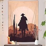 Uokiuki Western Cowboy Tapestry, Co