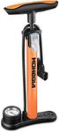 MOHEGIA Bike Floor Pump with Gauge,