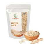 M.BHAVANI Rolled Oats (900g) | High Protein | with Beta Glucan Fiber | Cholesterol Management | Naturally Gluten Free | Clean Nutrition | 100% Natural